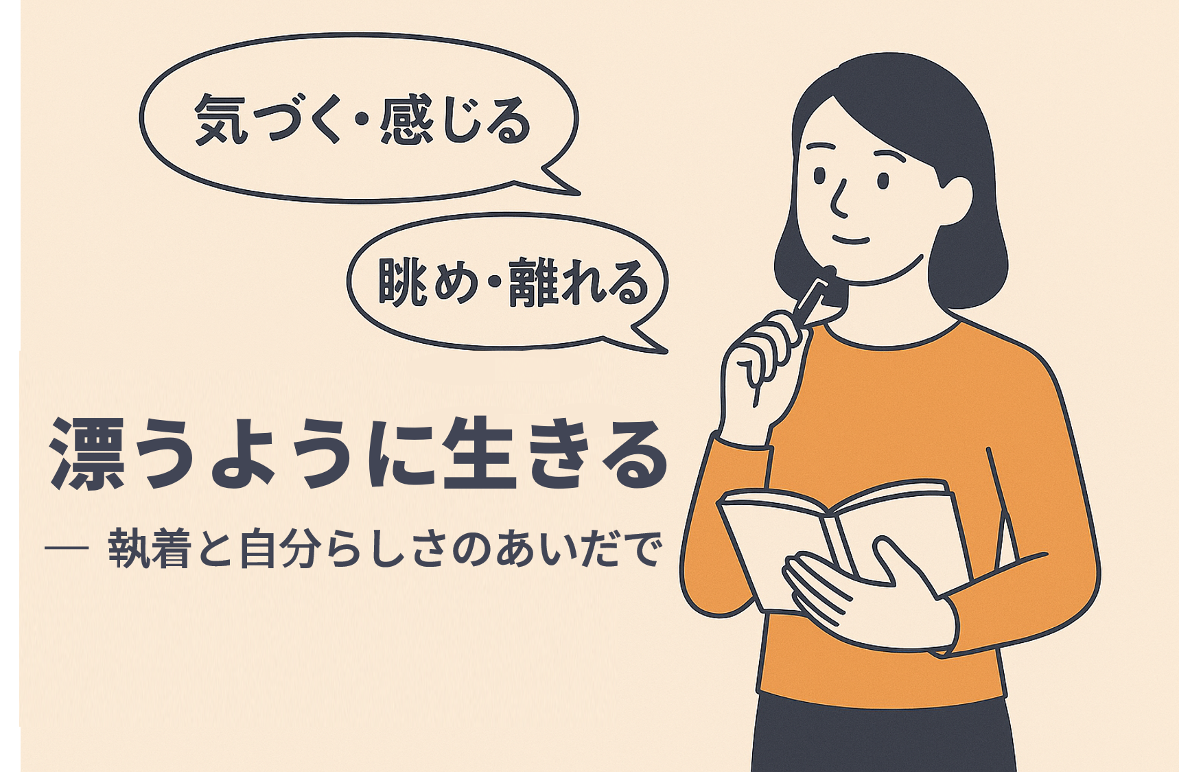 シリーズ連載「漂うように生きる──執着と自分らしさのあいだで」導入回（第0回）：はじめに